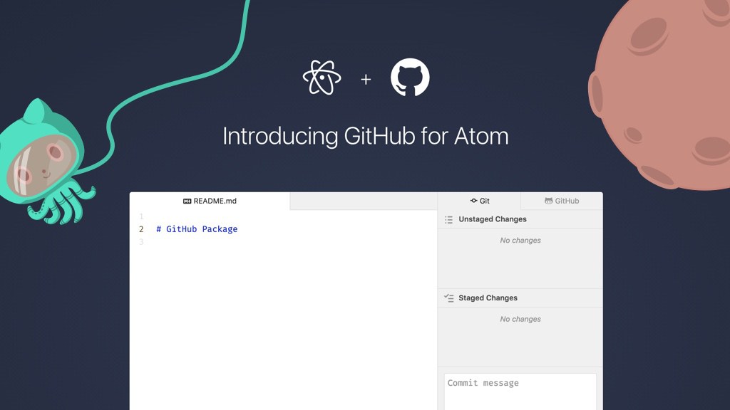 Atom and GitHub